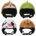 Cube Pet Bird Helmet Plastic Iron Dog Hard Hat Mini Parrot 4 Pcs
