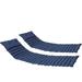 Patio Chaise Cushions 2PCS Set Outdoor Lounge Chair Cushion Furniture Cushions Perfect for Outdoor Indoor Breathable and UV Resistant Navy Blue