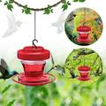 RnemiTe-amo Hummingbird Feeders for Outdoors Hanging Plastic Feeders for Outdoors Plastic Feeders for Outdoors with 8 Feeding Ports Bee Proof Hummingbird Feeder ant Guard