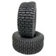 Two-11x4.00-4 4 Ply Turf Lawn Mower Tires Pair Tractor Mower Turf 11x4-4 11x4x4 Perfect for Tractor Mowers Improve Traction Handling and Durability in Your Yard Maintenance Tasks