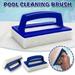 PAVEOS Pool Cleaners Clearance Handheld Swimming Pool Equipment Sponge Brush Swimming Pool Tool Cleaning Brush Blue