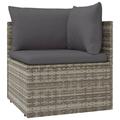 Andoer parcel Patio Set With PatioConversation With Cushions Poly Furniture Furniture 3157489 Set With Cushions 9 Piece Patio Rattan PatioCushions Poly Rattan Piece Patio Set Barash