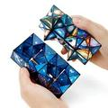 2pcs [A And F Models] 2 In 1 Combination Infinite Magic Cube Stress Reduction Toys Magic Star Magic Cube Smooth Surface Adult Magic Cube Puzzle To Relieve Stress And Anxiety.