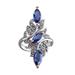 abkekeiui Rings for Women Blue Artificial Flower Diamond Ring Elegant Rhinestone Ring for Women Fashion Full Diamond Zircon Rings for Women Size 5 12 Birthday Gifts for Women