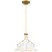 Quoizel Lighting - 1 Light Pendant In Modern Style-11.5 Inches Tall and 14