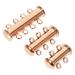 Guichaokj Necklace Clasp Pearl Bracelet Bracelets Jewelry Connecting Multi-strand Splitter