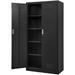 SPBOOMlife Steel SnapIt Cabinet 72 Inch Metal Cabinet with Locking Doors and Adjustable Shelves Metal Garage Cabinet Tool Cabinets for Office Garage and Home Use 72 H x 32 W