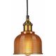 Ineasicer - Vintage Lampe Suspension Industrielle En Verre Luminaire Suspension E27 Loft Suspension