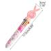 YOLOKE 10 Color Ballpoint Pen Sequins Rabbit Gel Pen Students Learn to Press 10 Color-in-one Office Stationery Multi-color Ballpoint Pen 5ml