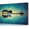 Music Poster Music Wall Decor Guitar Poster Guitar Decor Guitar Wall Art Music Wall Art Musical Posters Guitar Art Guitar Wall Decor Music Art Music Art Wall Decor for Bedroom Decor (12 H x 18 W)