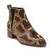 Madewell Shoes | New Madewell Cara Brown Tan Snakeskin Embossed Ankle Boot 10 | Color: Brown | Size: 10