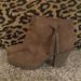 American Eagle Outfitters Shoes | American Eagle Brown Heeled Booties | Color: Brown | Size: 9