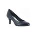 Wide Width Women's Passion Pumps by Easy Street® in New Navy (Size 8 1/2 W)
