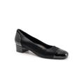 Women's Daisy Pump by Trotters in Black Mini Dot (Size 9 M)