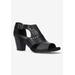 Wide Width Women's Adara Sandals by Easy Street in Black (Size 11 W)