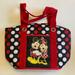 Disney Bags | Large Insulated Disney Micky & Minnie Canvas Bag | Color: Black/Red | Size: Os