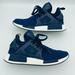 Adidas Shoes | Adidas Nmd Xr1 Boost Pk Navy Blue White Shoe Sz 10 | Color: Blue/White | Size: 10