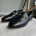 Gucci Shoes | Gucci Brixton Horsebit Loafers | Color: Black | Size: 8