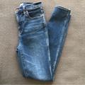 Madewell Jeans | Madewell 10” High Rise Skinny 26 Blue Jeans Denim High Waisted High Rise | Color: Blue | Size: 26