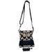 Coach Bags | Coach Signature Slim Crossbody Bag Black Canvas Purse W/ Zippered Lipstick Pouch | Color: Black/Brown | Size: Os