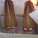 Michael Kors Shoes | Michael Kors Host Pick Ballet Flat Terracotta Gold Mk New Free Ship | Color: Gold | Size: 5