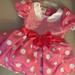 Disney Dresses | 12-18m Disney Mini Dress Or Costume | Color: Pink/White | Size: 12-18mb