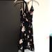 Urban Outfitters Dresses | Black Floral Dress | Color: Black | Size: S