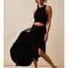 Free People Dresses | Free People Beach Bethany Midi Dress Size Xs (See Callout? | Color: Black | Size: Xs