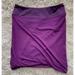 Athleta Skirts | Athleta Skirt Womens Xxs Twist It Mini Stretch Casual Athleisure Athletic Purple | Color: Purple | Size: Xxs