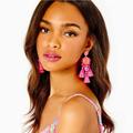 Lilly Pulitzer Jewelry | Lilly Pulitzer Kitschy Coral Earrings Nwt | Color: Pink | Size: Os