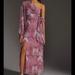 Anthropologie Dresses | Anthropologie Nikita Mhaisalkar One-Shoulder Maxi Dress Size 14 Nwt | Color: Pink/Purple | Size: 14