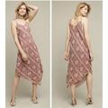 Anthropologie Dresses | Anthropologie Lilou Beaded Slip Dress Pink | Color: Pink | Size: M