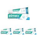 elmex Zahnpasta Sensitive Professional Sanftes Weiss 75 ml – medizinische Zahnreinigung für sofortige*, anhaltende Schmerzlinderung – entfernt Verfärbungen sanft und gründlich (Packung mit 4)