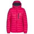 Trespass Arabel, Raspberry, M, Ultraleichte Warme Kompakt Zusammenfaltbare Daunenjacke 80% Daunen für Damen, Medium, Rosa / Pink