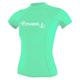 O'Neill Wetsuits Damen T-Shirt WMS Basic Skins S/Rash Guard, Light Aqua, XL, 3548-216-XL