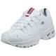 Skechers Damen Sport - Energy Sneaker, White Smooth Leather Millennium Trim L, 36.5 EU