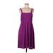 Apt. 9 Casual Dress - Midi: Purple Dresses - Women's Size Large