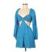 Princess Polly Casual Dress: Blue Dresses - Women's Size 6