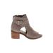 Sole Society Ankle Boots: Gray Shoes - Women's Size 5 1/2