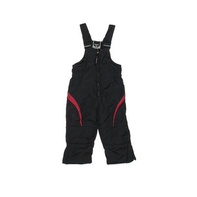 Protection System Snow Pants With Bib - Mid/Reg Rise: Black Sporting & Activewear - Size 12 Month