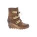 Sorel Boots: Brown Shoes - Women's Size 7 1/2