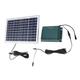 Solar Automatic Drip Irrigation Kit Efficient Solar Powered Watering System for Balcony Garden with Battery, Easy DIY,Suitable for Flowers and Vegetation Watering