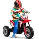 Maxmass Kids Ride-on Motorbike, 6V Licensed Honda Battery Powered Electric Motorcycle with Horn and Extended Seat, 3 Wheels Children Electric Motor Bike Ride on Toys for 18-36 Months Old (Red)