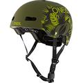 O'NEAL | Mountainbike-Helmet | Enduro MTB Trail All-Mountain | Vents for ventilation & cooling, Size adjustment system, Zone Flex technology | Helmet Dirt Lid ZF Bones | Adult | Green | Size M L