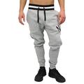 Nike Men M Nsw Air Pant FLC Pants - Dark Grey Heather/Black, X-Large