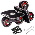 BXSCE Freeline Skates,Drift skate Alloy pedal 70 mm * 44 mm PU Wheels 608 ABEC-7 Bearings