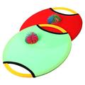 HEMOTON 6 Sets Flying Dish Paddle Trampoline Disc Game Novelty Balls Toys Trampoline Ball Game Trampoline Paddle Ball Catch Ball Paddle Game Flying Disc Paddle Child Sports Red