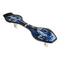 Curvaso WAVEBOARD RIPSTICK STEET SURFING SNAKE CASTER BOARD STREET SKATEBOARD LED WHEELS