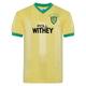 Norwich City 1985 League Cup Final Retro Shirt Yellow Small Polyester