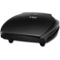 George Foreman Family 5-Portion(510 sq cm plate) Grill 23420 - Black